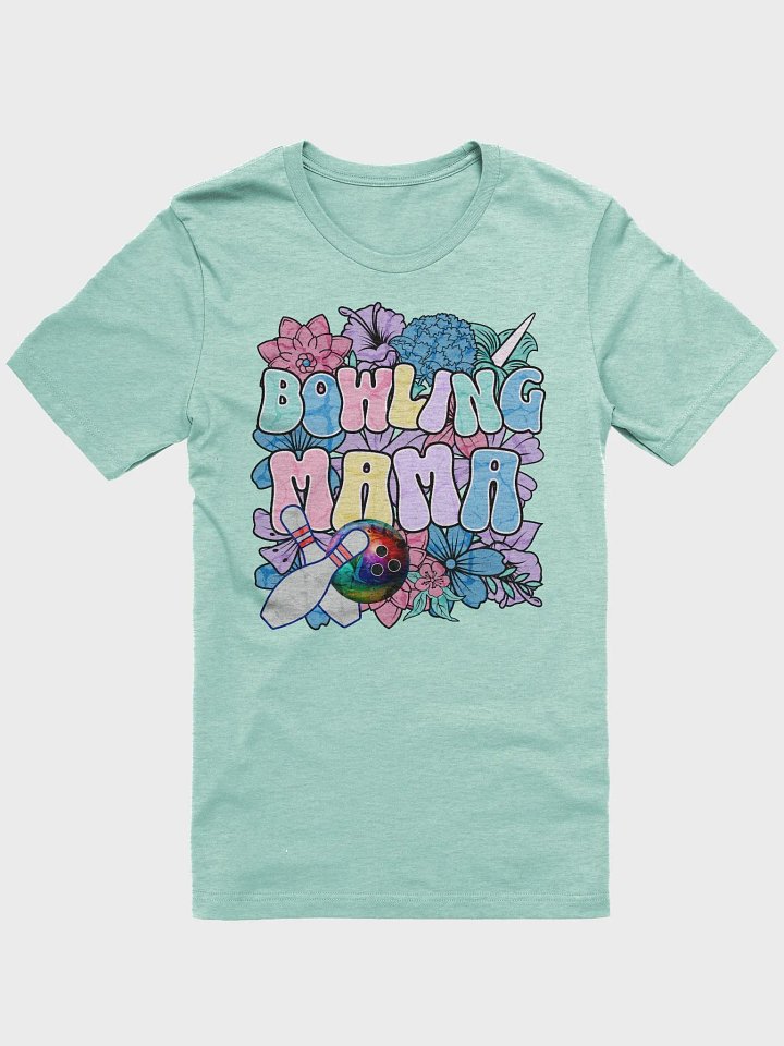 Bowling Mama Floral T-Shirt product image (1)