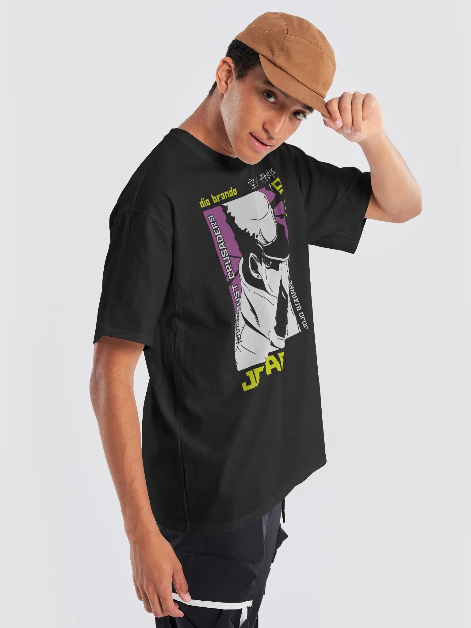 Stylized Jotaro Crusaders Pixelated Poster product image (13)