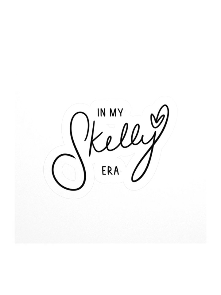 "In My Skelly Era" Sticker product image (2)
