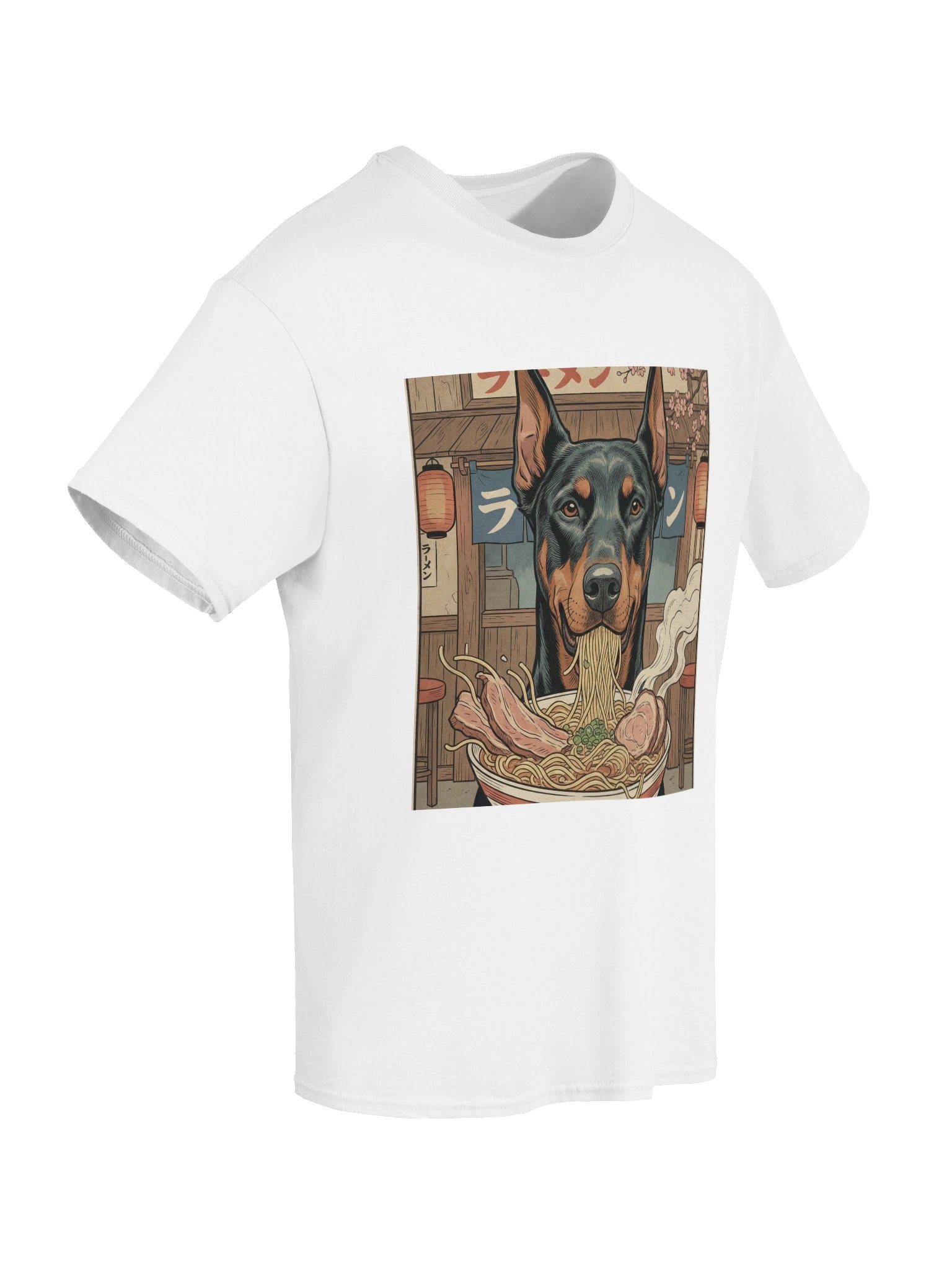 EA Retro T-Shirt - Ramen Loving Doberman product image (18)