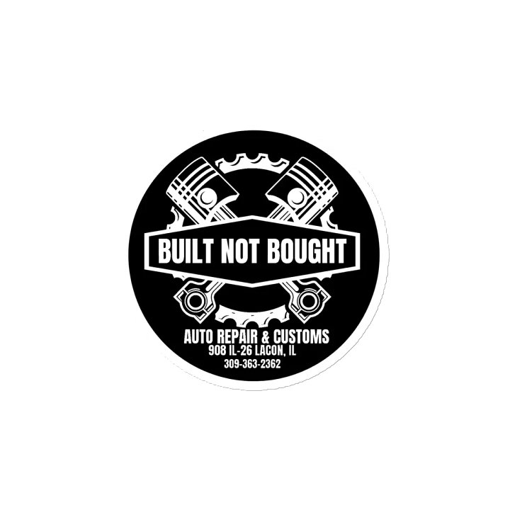 Built Not Bought Auto Repair Magnet product image (1)