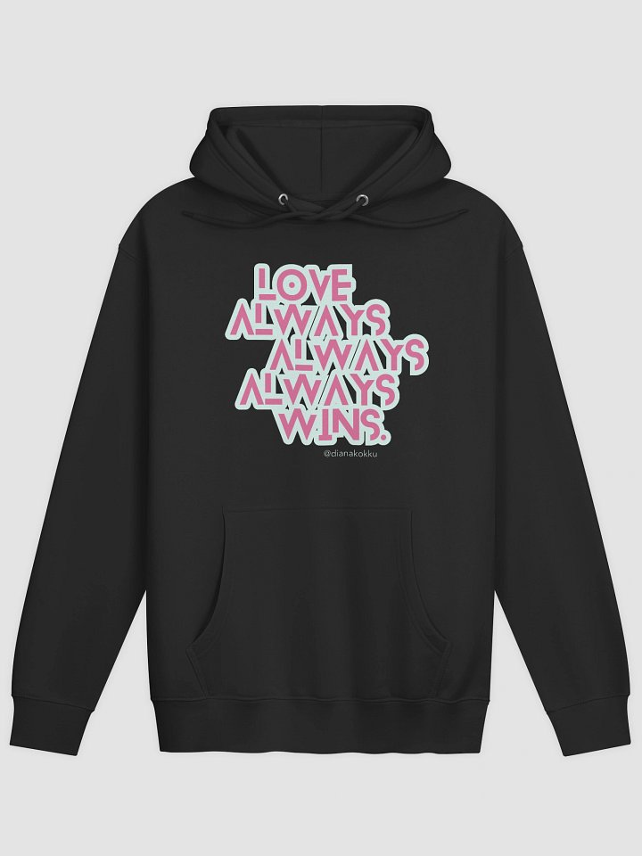 Love Wins Pink Hoody product image (1)