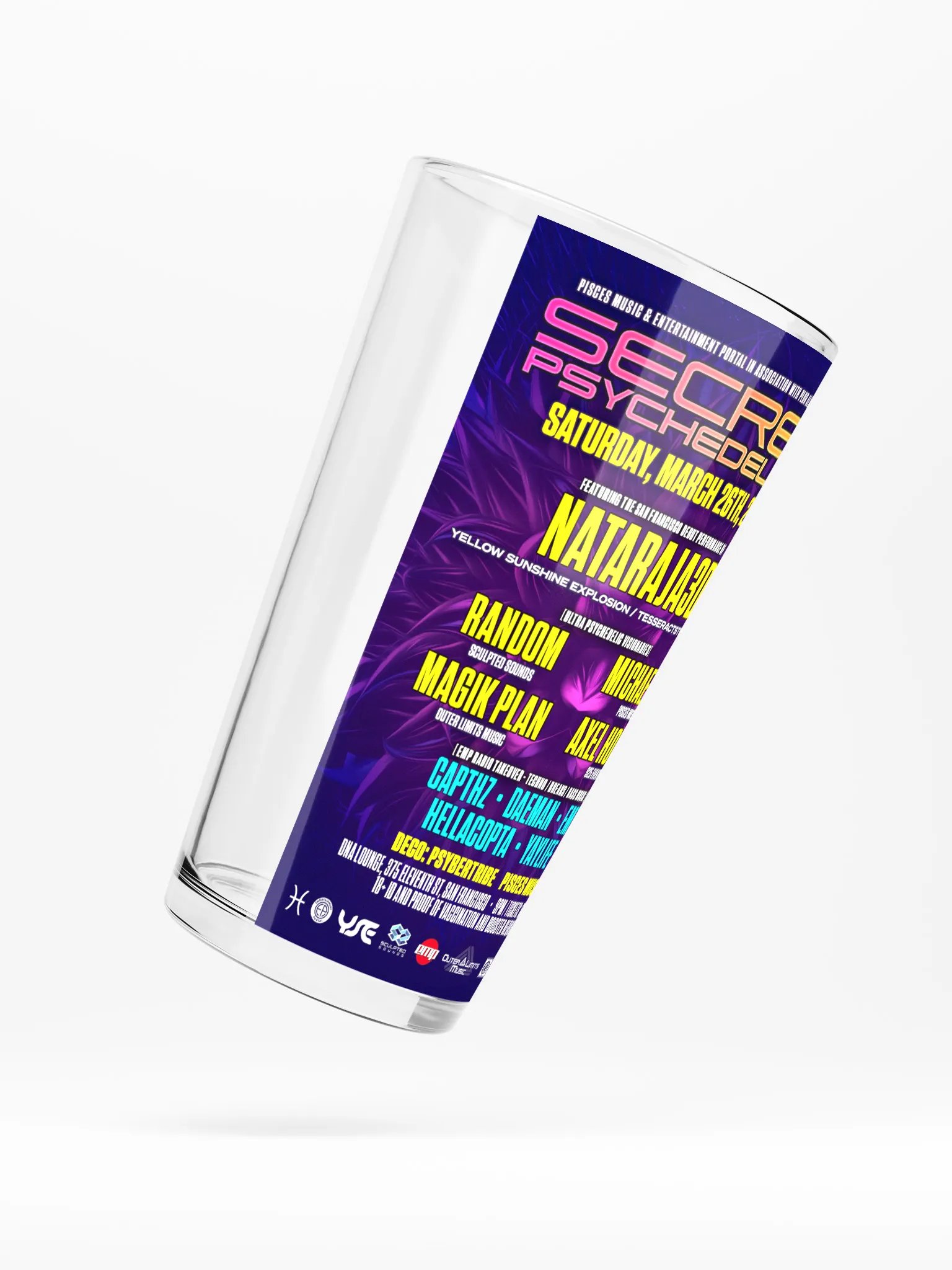 Nataraja3D Shaker Pint Glass product image (2)