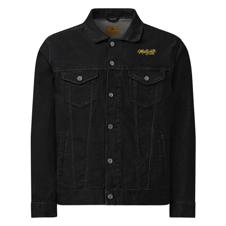 Motivate Yourself Denim Jacket product image (1)