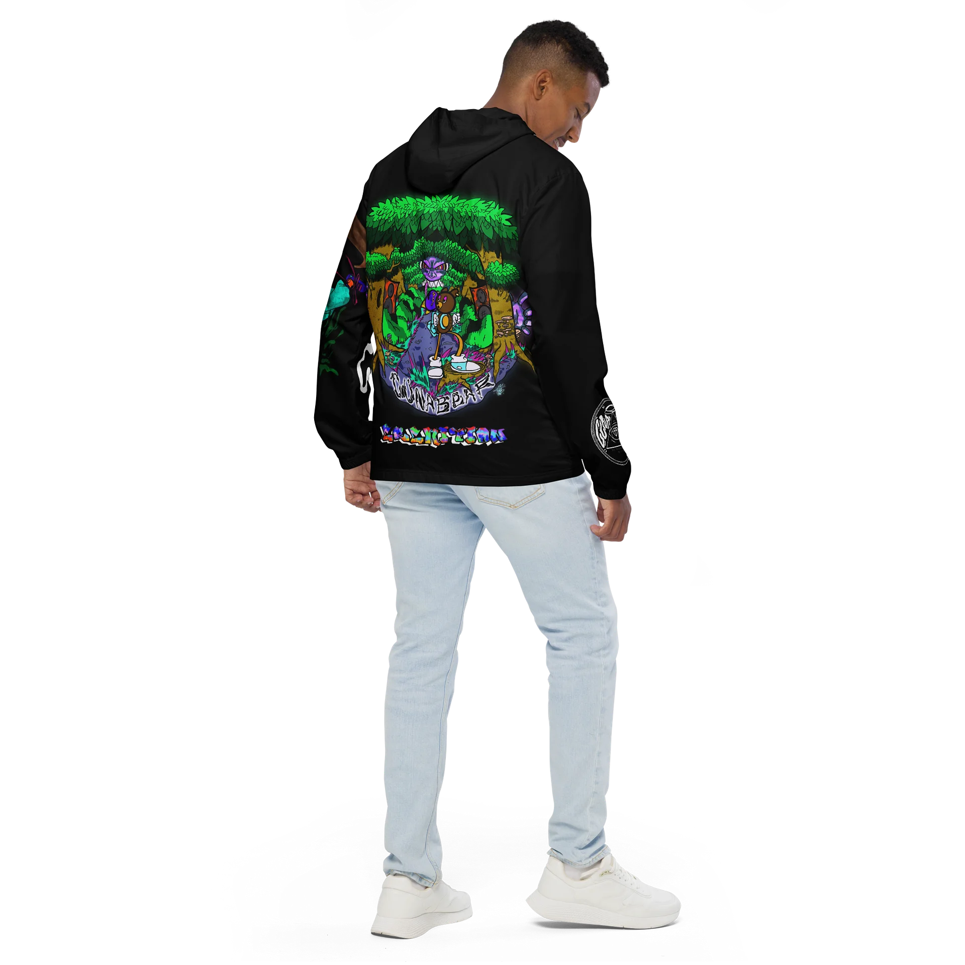 MEMBER EXCLUSIVE: "EREMITION" - Hooded Windbreaker product image (4)