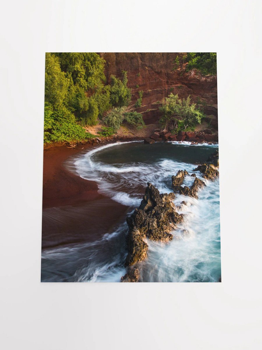 Maui Red Sand Beach - Fine Art Print Poster product image (4)