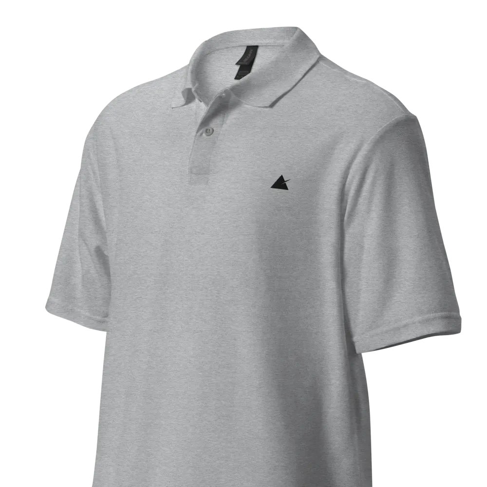 Awestruck Minimalist Embroidered Unisex Polo product image (2)