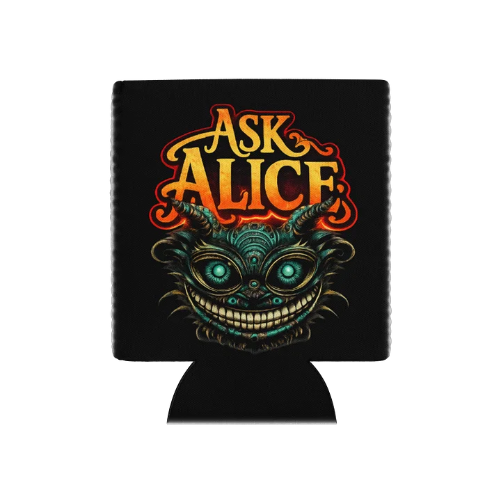 Ask Alice Can Coozie V2 product image (1)
