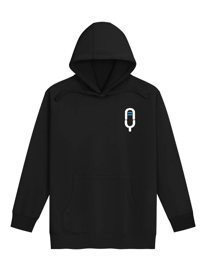 FunnyNFarbsy Embroidered Microphone Logo Hoodie product image (1)