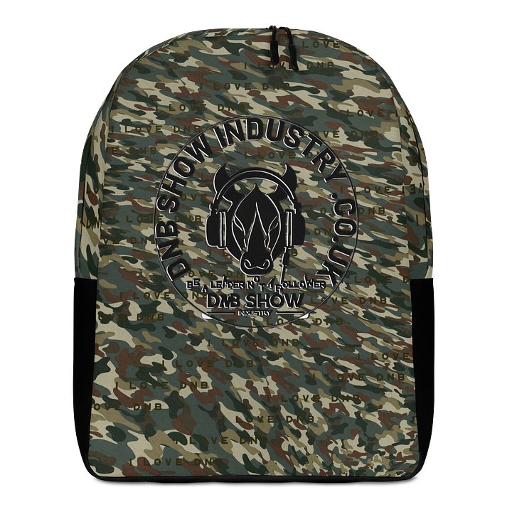Camo Backpack - DNB SHOW Edition product image (1)