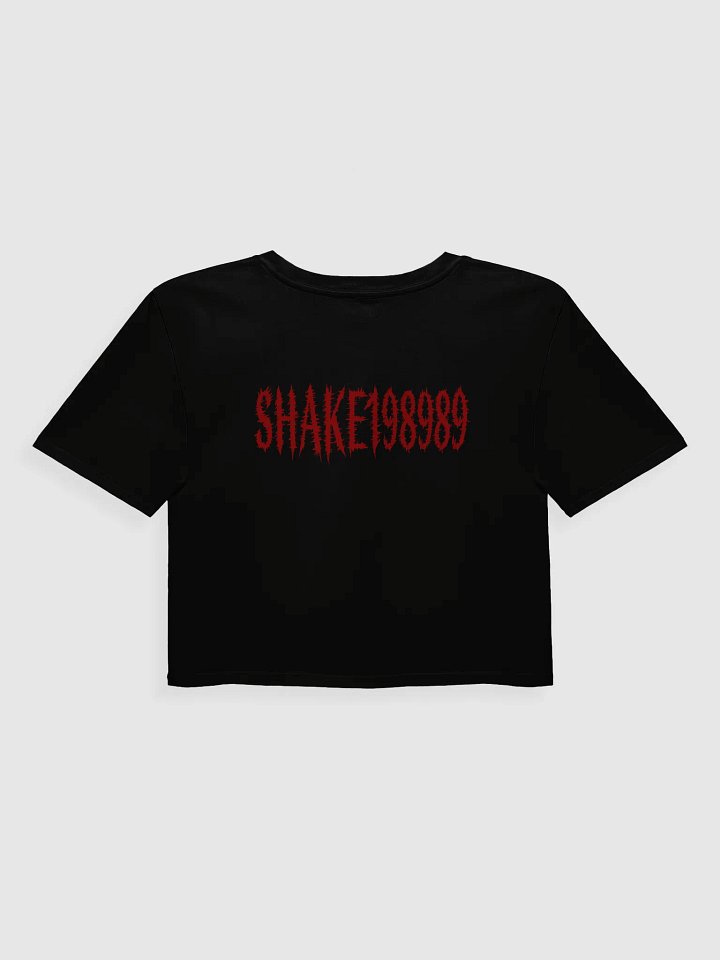 SHAKE198989 Distressed Red Crop Top product image (2)