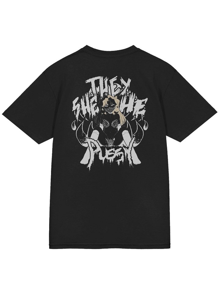 Shazimei 'Pu**y' Dark Heavyweight Tee product image (1)
