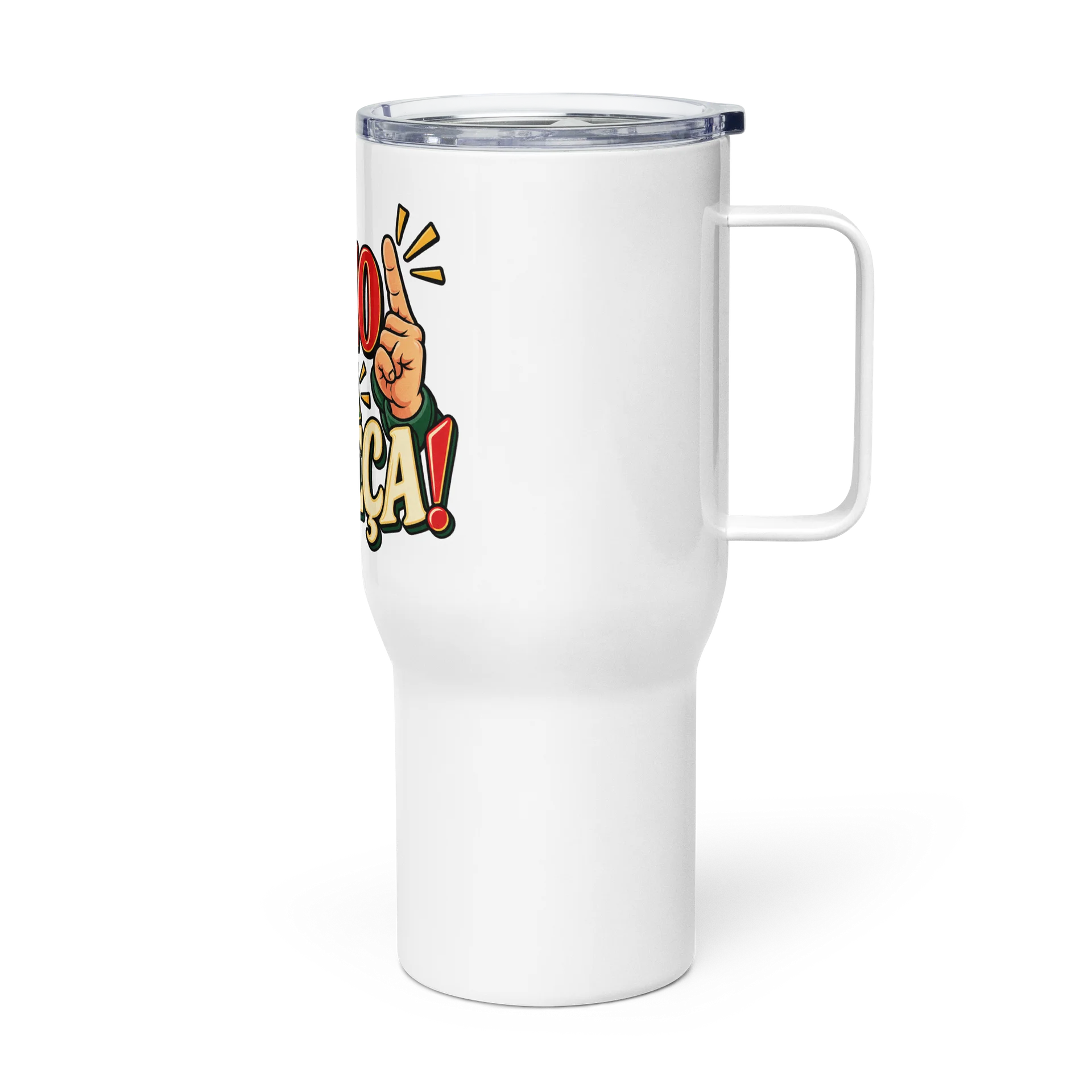 Juízo na Cabeça! – Funny Portuguese Saying Travel Tumbler product image (4)