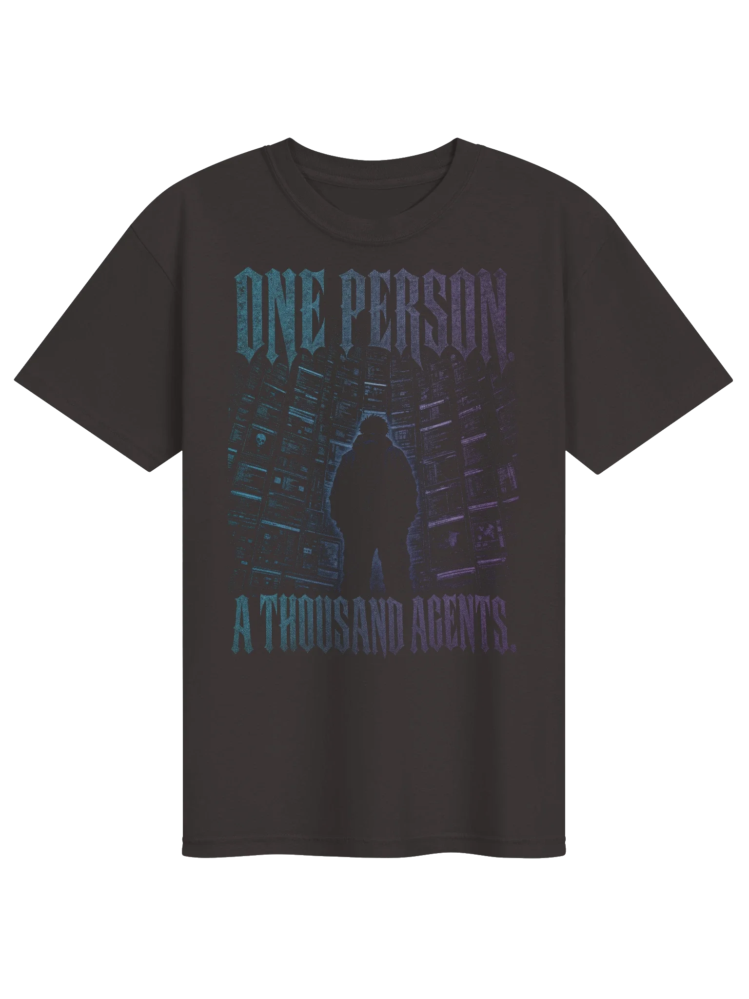 One Person. A Thousand Agents. Tee — view 9