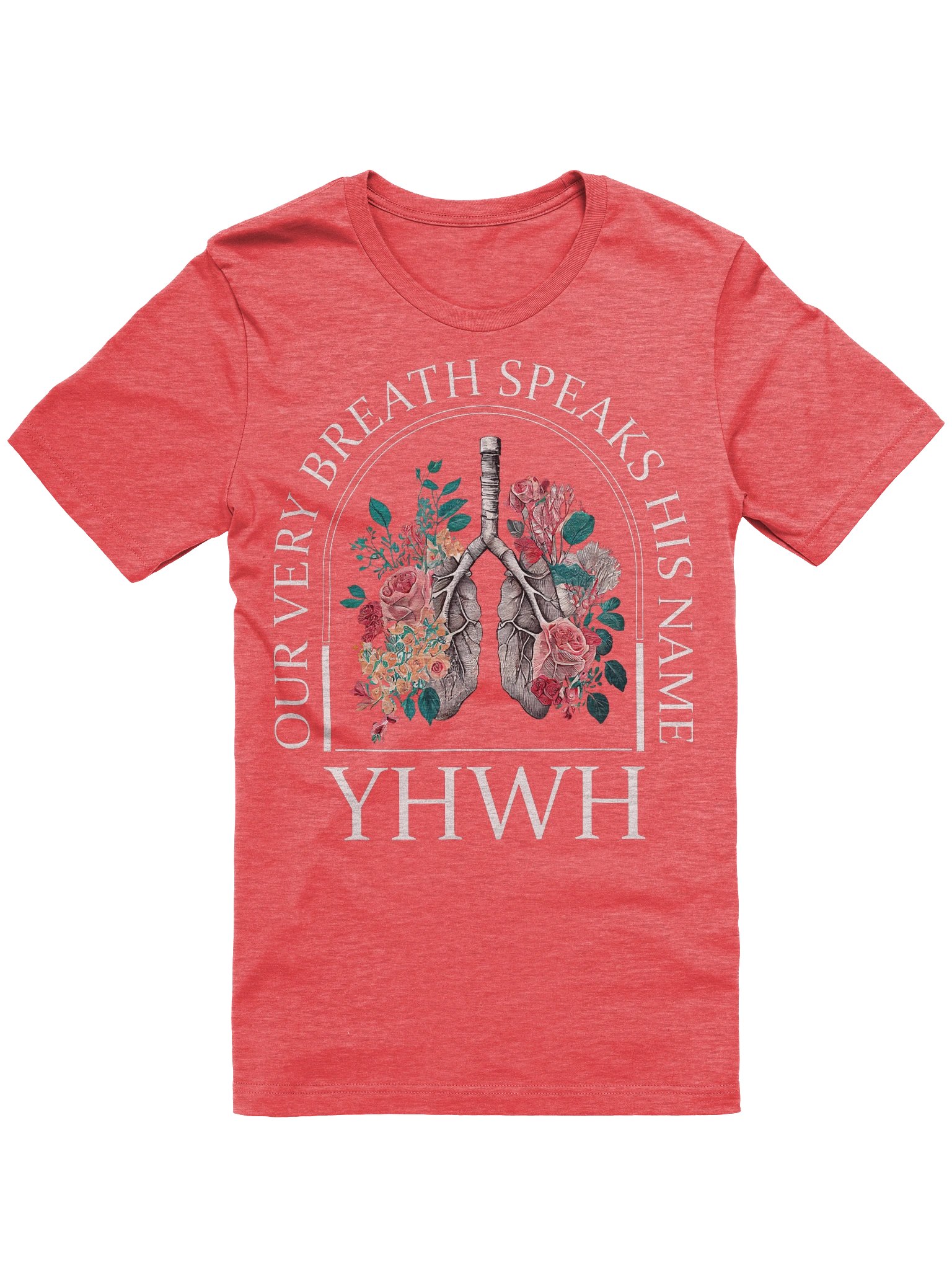 YHWH Floral #4 Women's Tee product image (1)