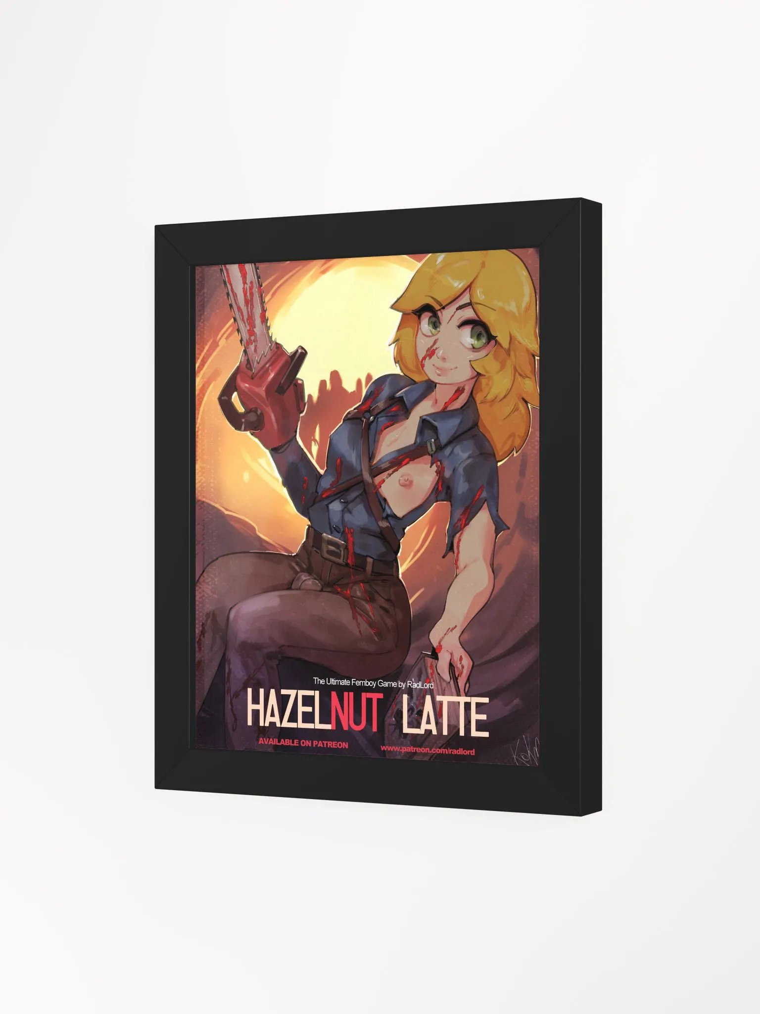 Hazel vs Evil Death Poster product image (3)