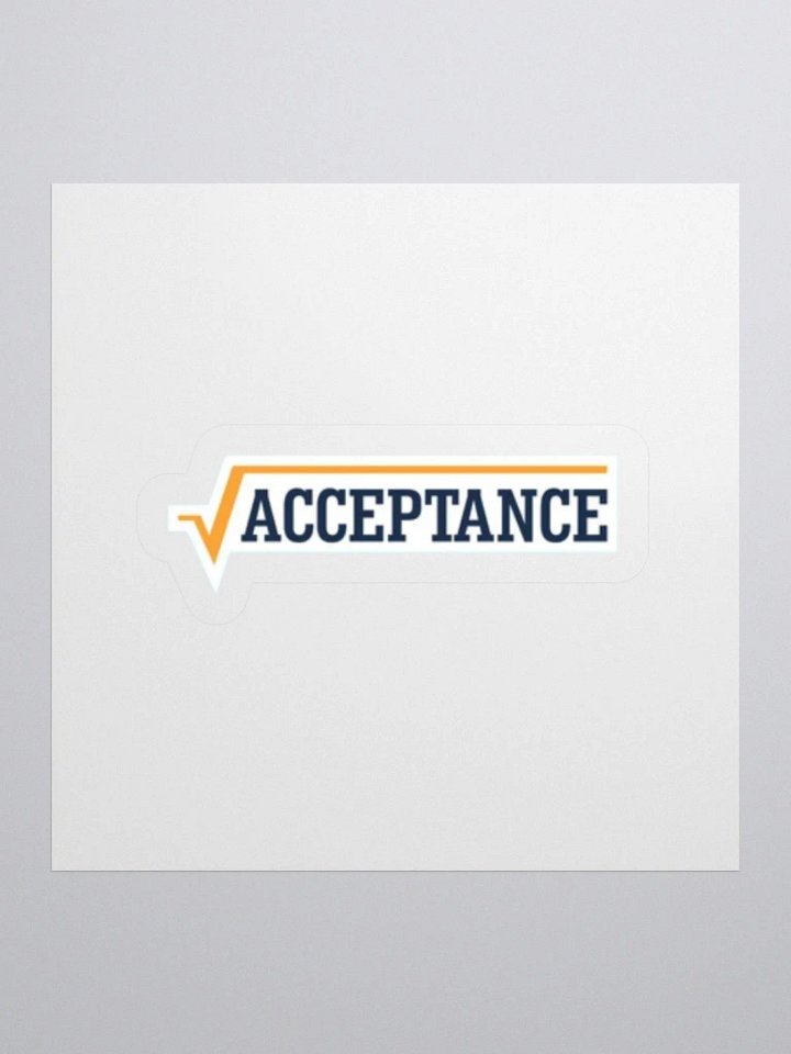Radical Acceptance Kiss Cut Stickers product image (1)