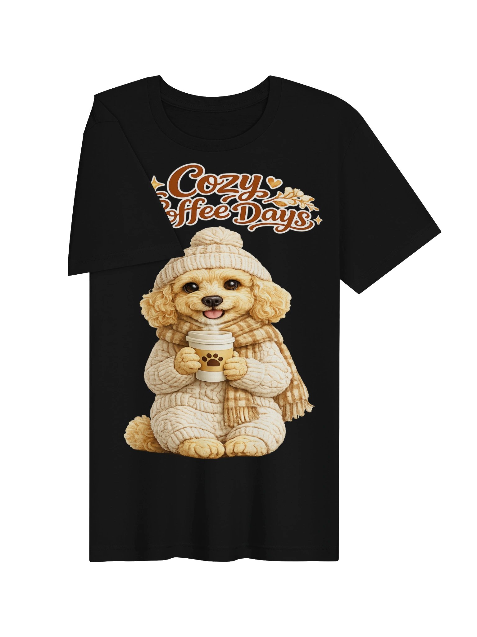 Cozy Coffee Days Dog Adult - Tee product image (26)