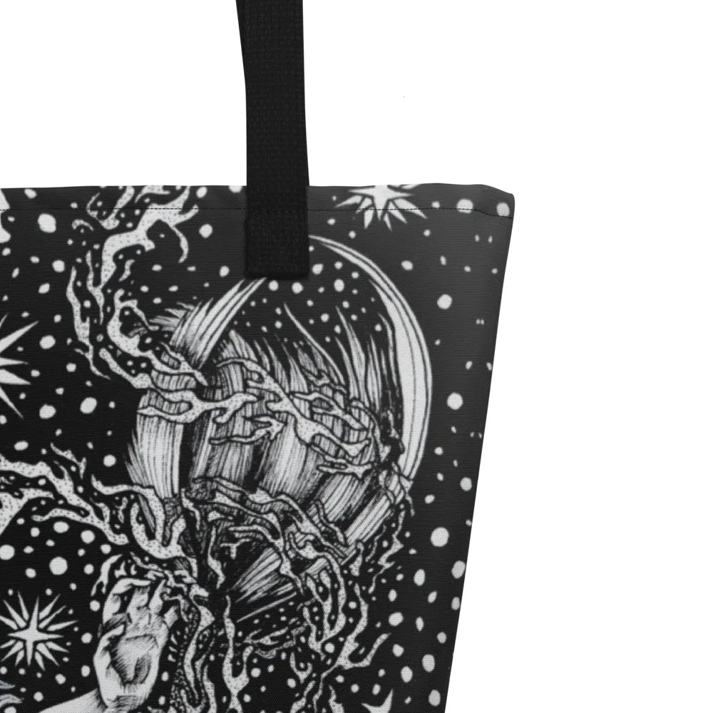 Aquarius Zodiac All Over Print Tote Bag product image (9)