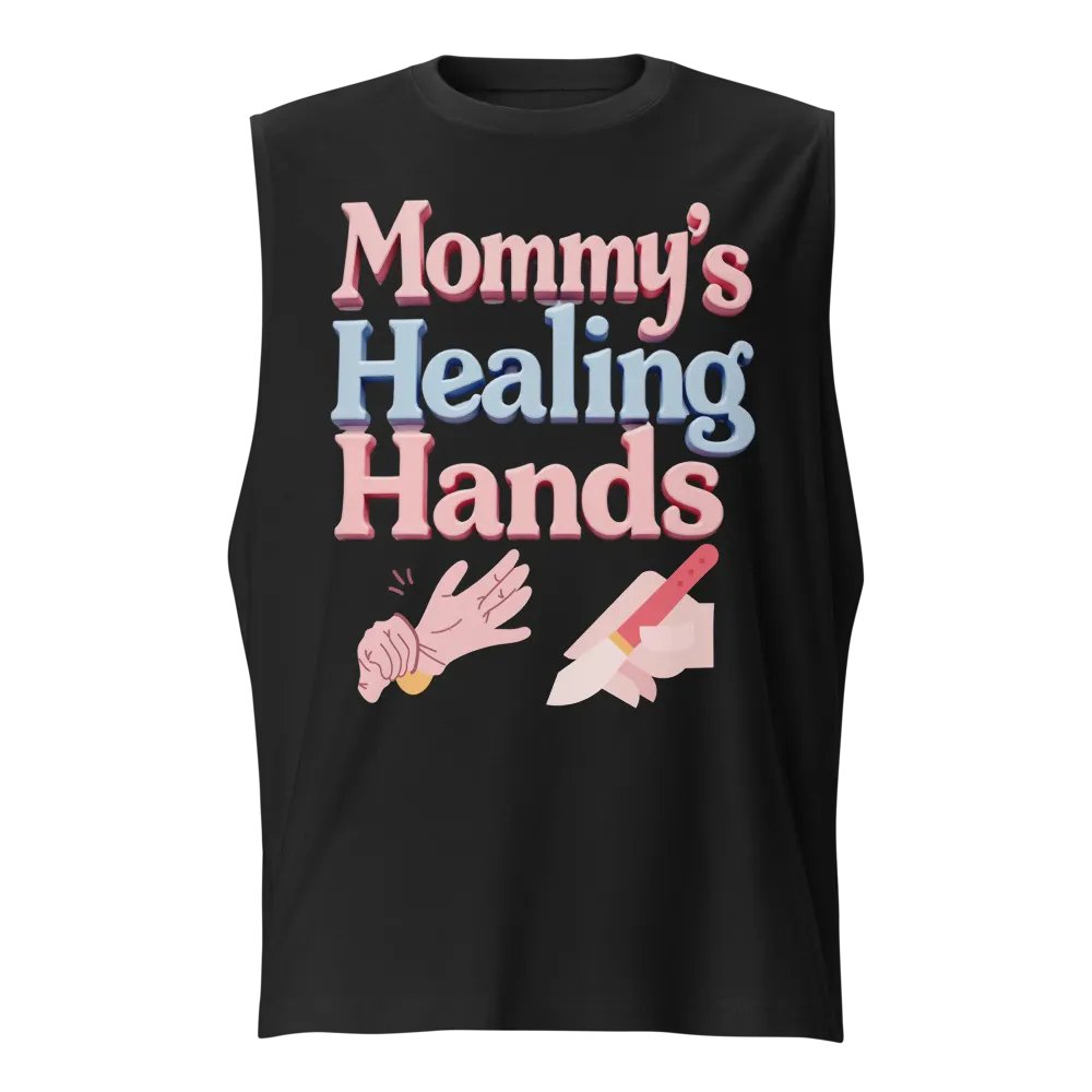 Mommy's Healing Hands Muscle Tank product image (1)