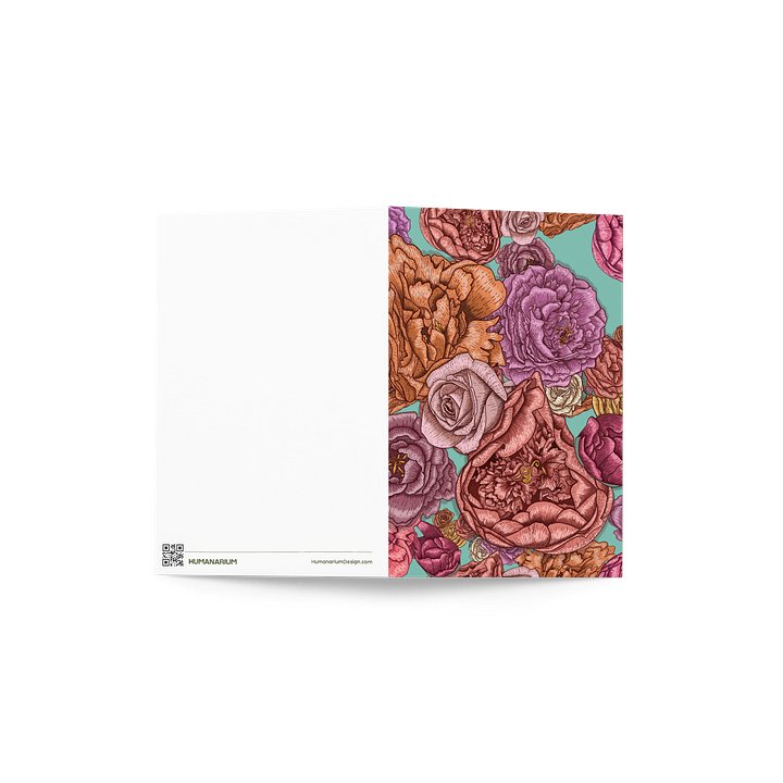 Victoria - Roses & Peonies Note Card product image (4)