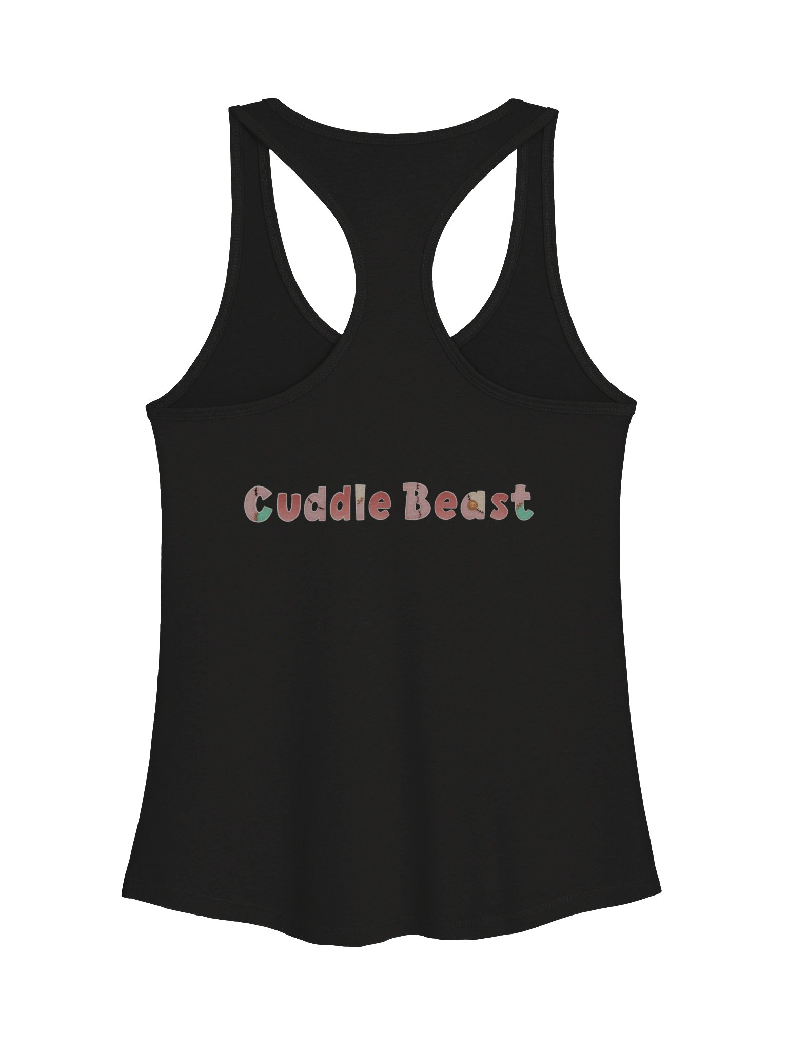 Anxiety Bear Heart Women's Razorback Tank product image (2)