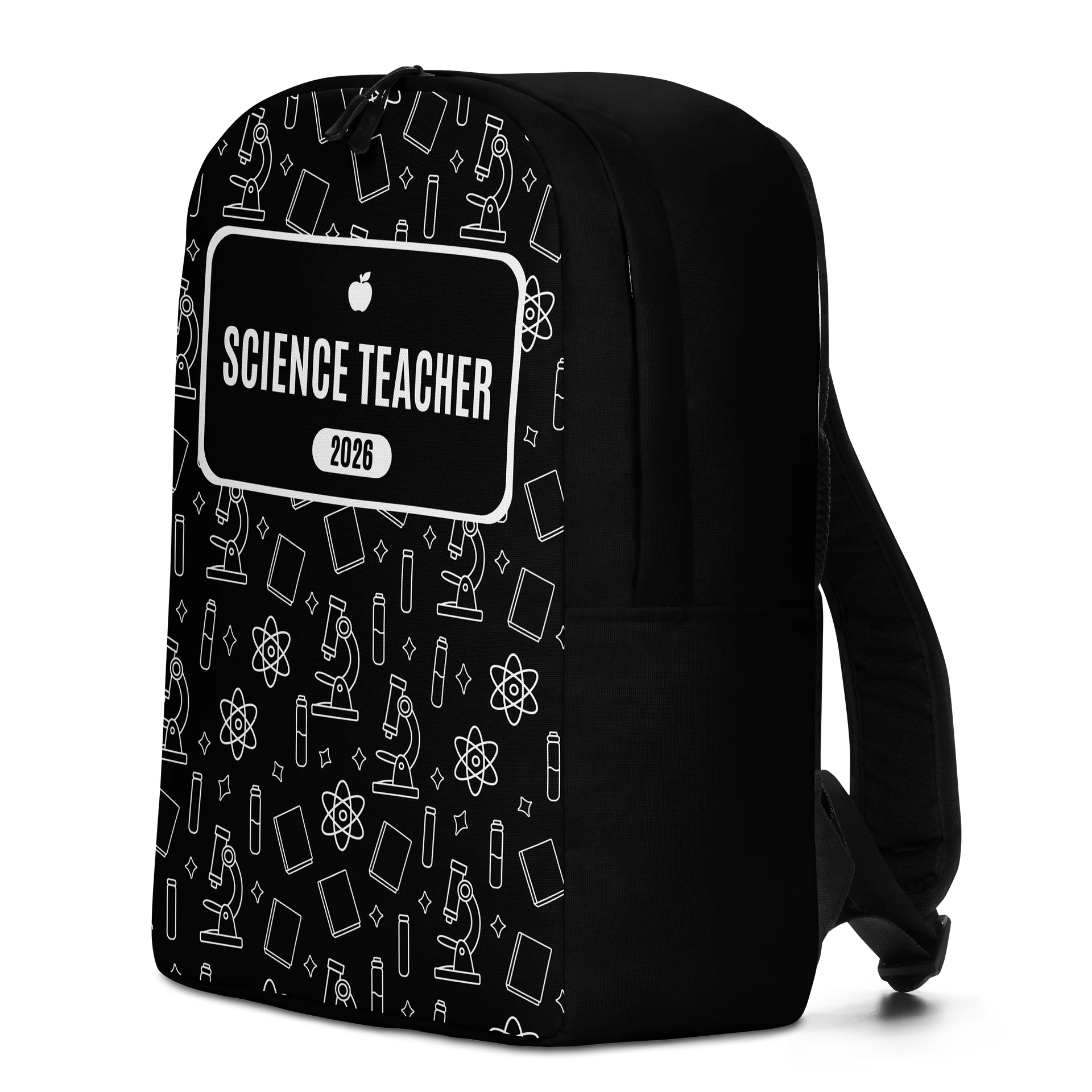 Science Teacher Backpack - Back to School Book Pattern Bag, Teacher Gift 2026 product image (2)
