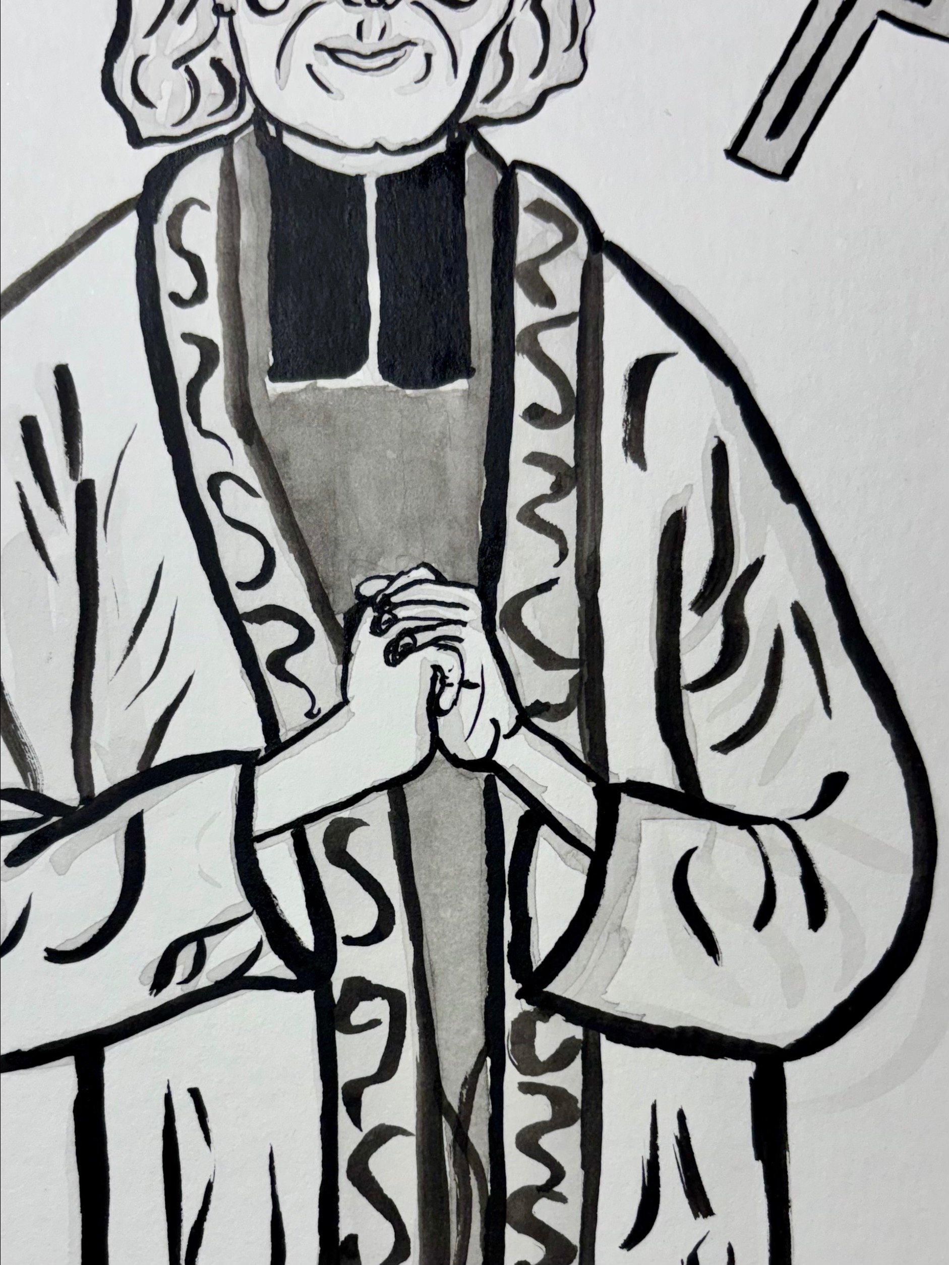 St. John Vianney PAINTING product image (8)
