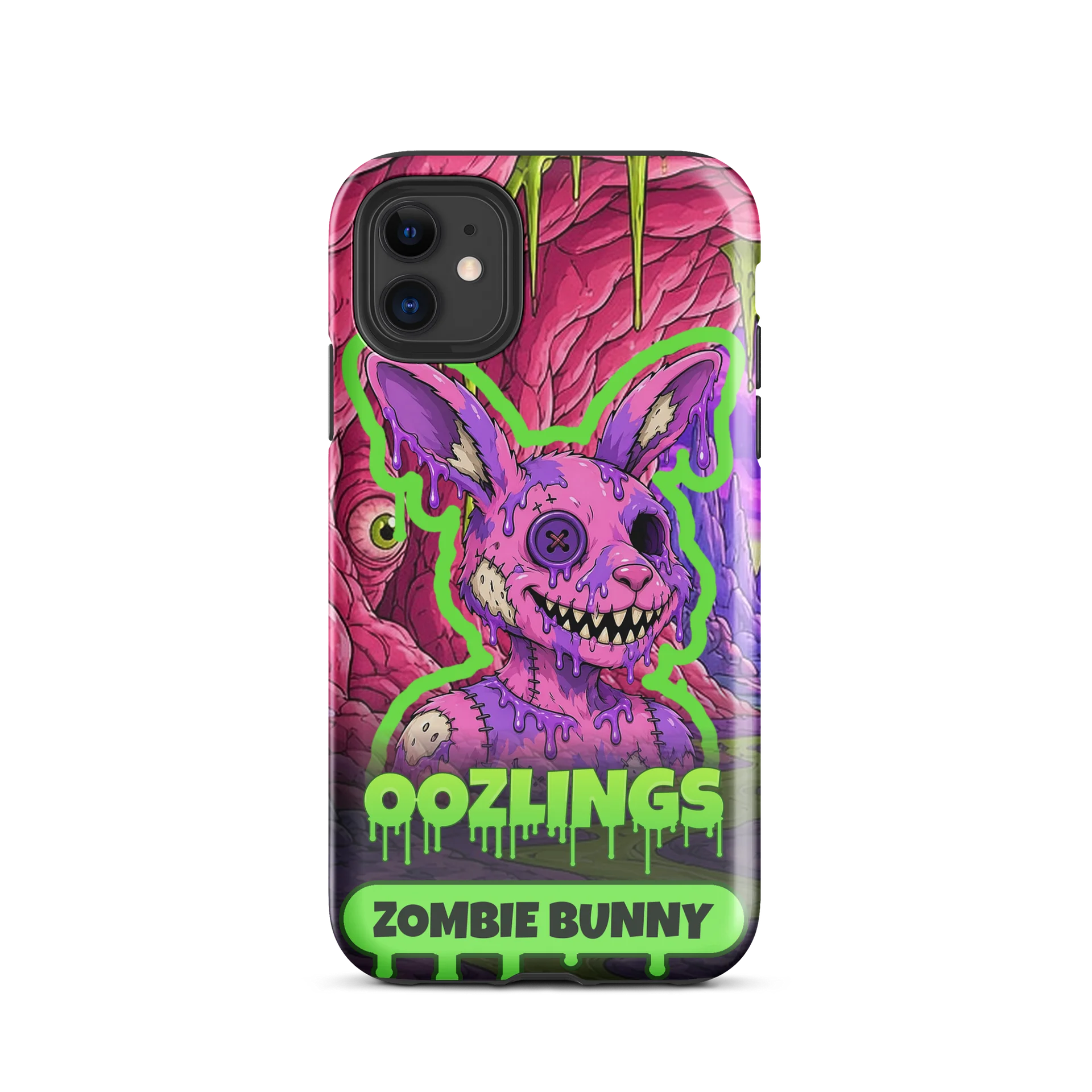 Zombie Bunny Phone Case, second view