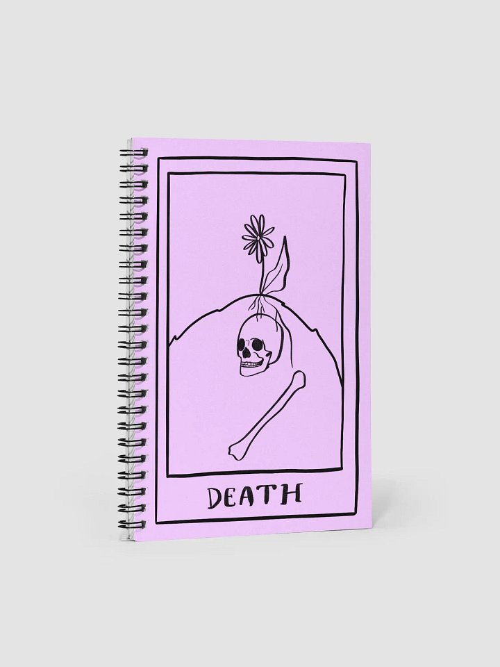 Death Is A New Beginning Spiral Notebook product image (1)