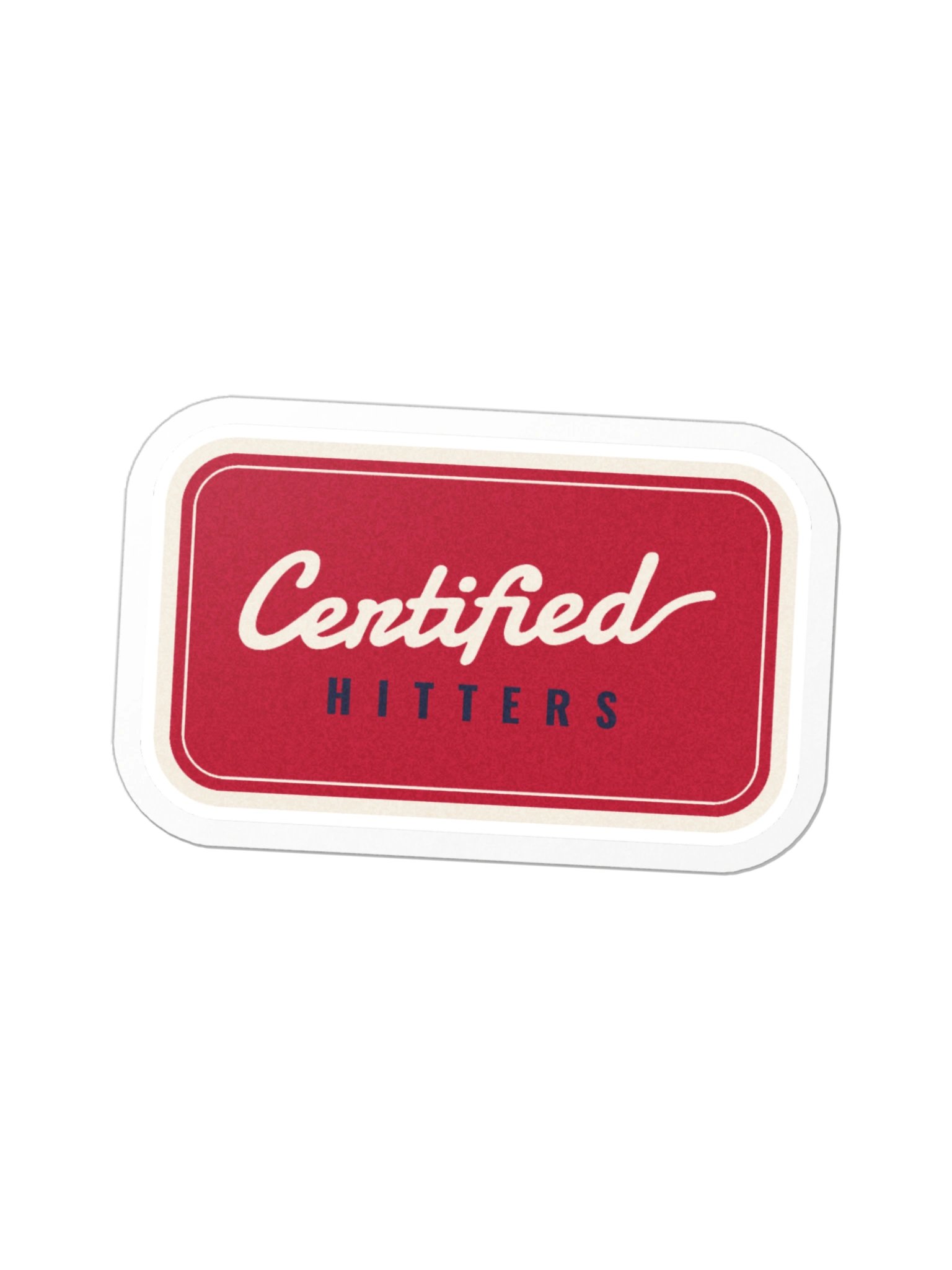 Certified Hitters Patch - Red product image (1)
