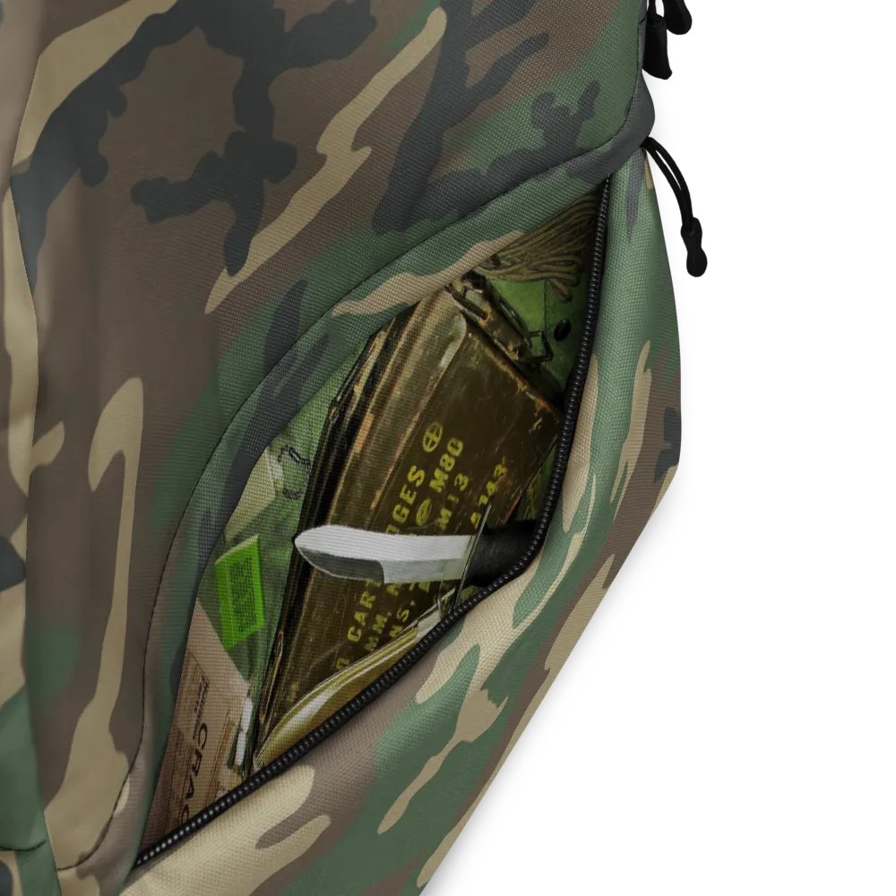 "CIF" Stealthy Camo Commuter Backpack product image (11)