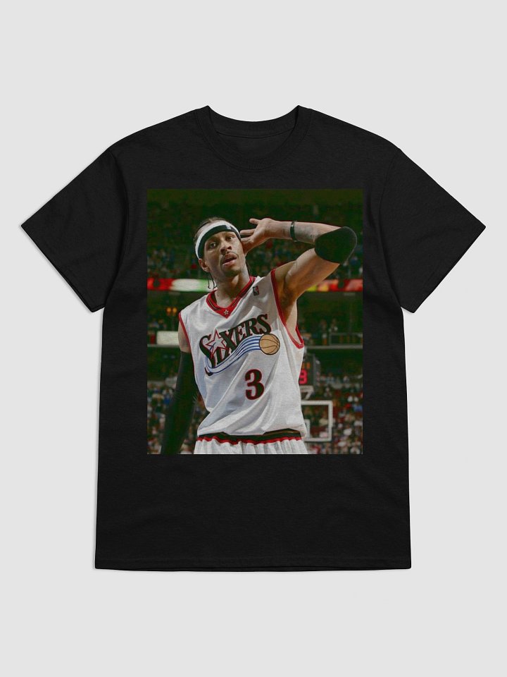 Allen Iverson 76ers The Answer Legendary Ear Celebration Vintage T-Shirt product image (2)