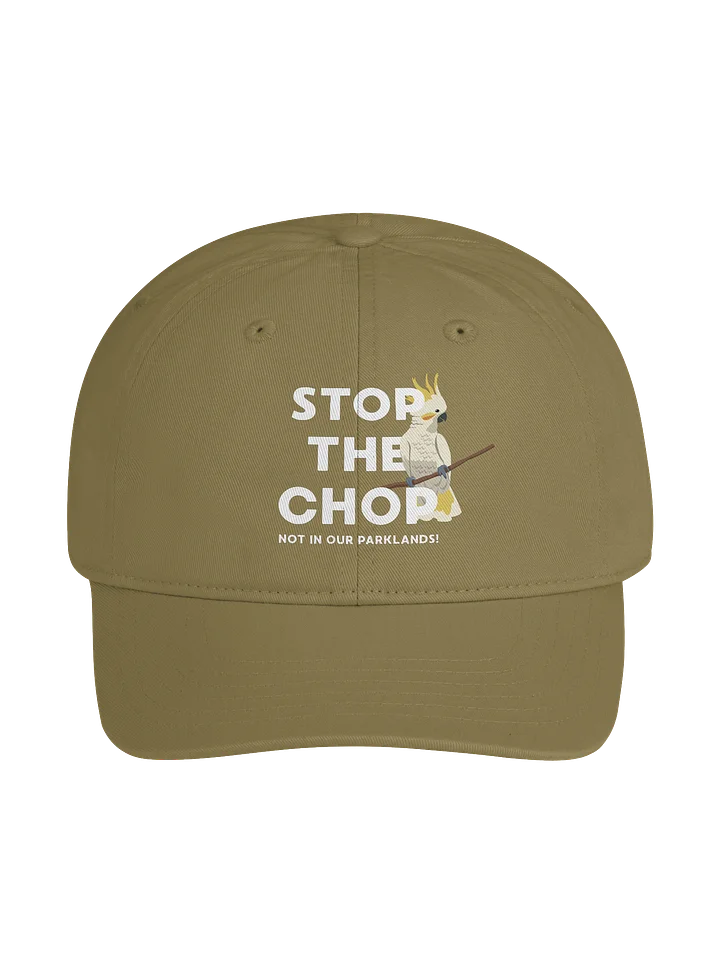 STOP THE CHOP | SC Cockatoo | Unisex | Organic Dad Hat product image (9)