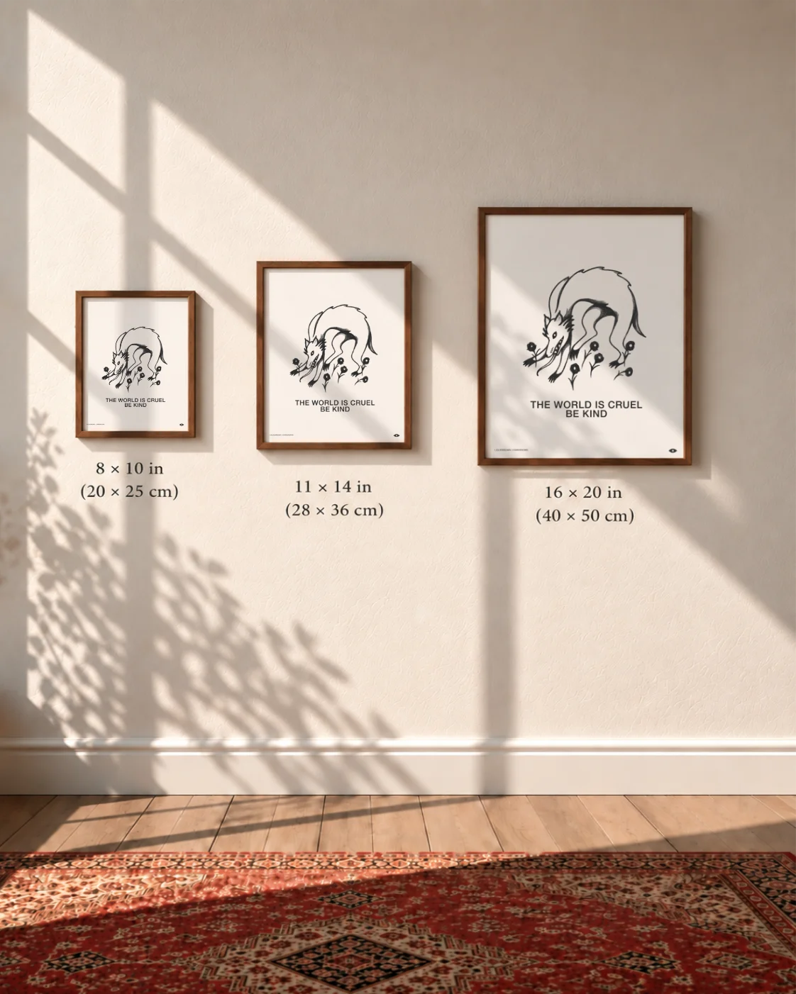 THE WORLD IS CRUEL BE KIND product image (5)