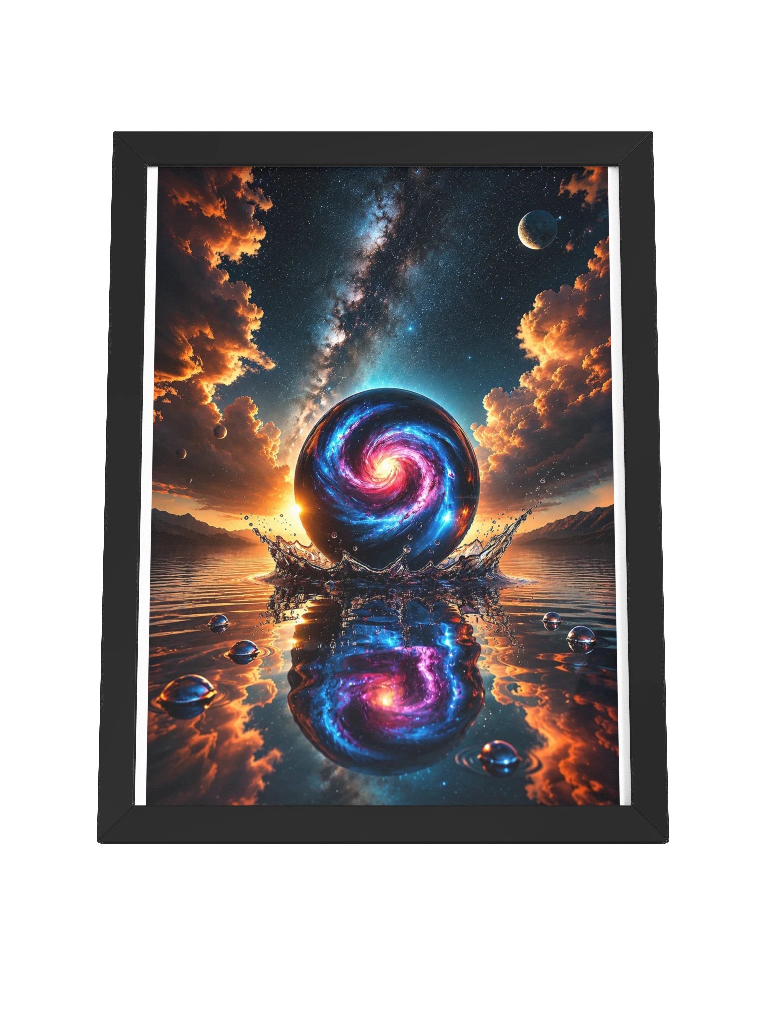 Cosmic Orb Framed Poster product image (34)
