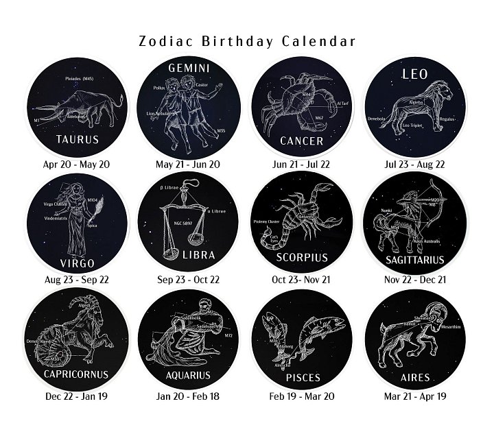 Zodiac Constellaton Sticker product image (2)