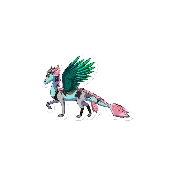 Fenrix Queen: Lyra Die Cut Magnet product image (2)