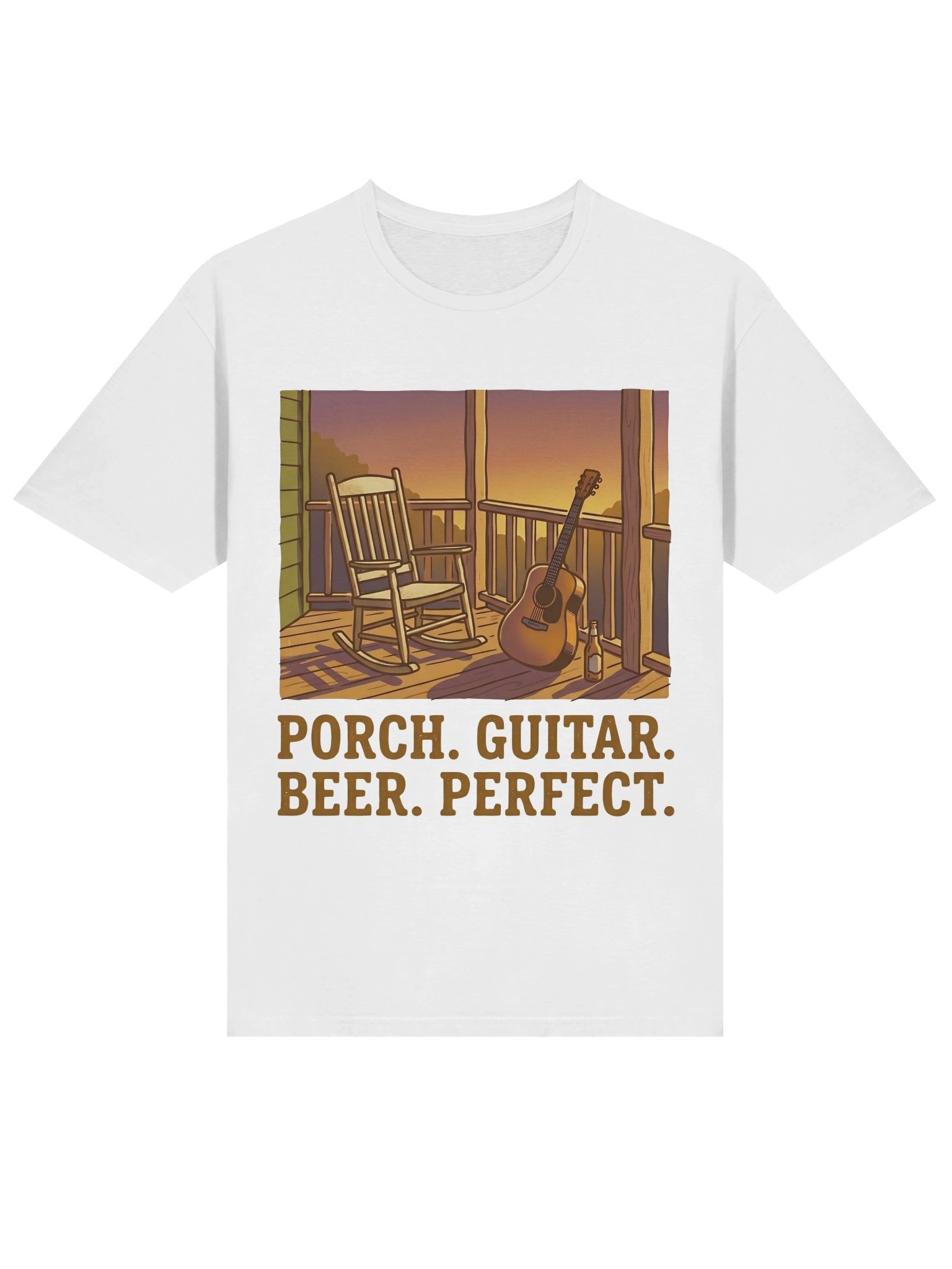 Porch. Guitar. Beer. Perfect. product image (4)