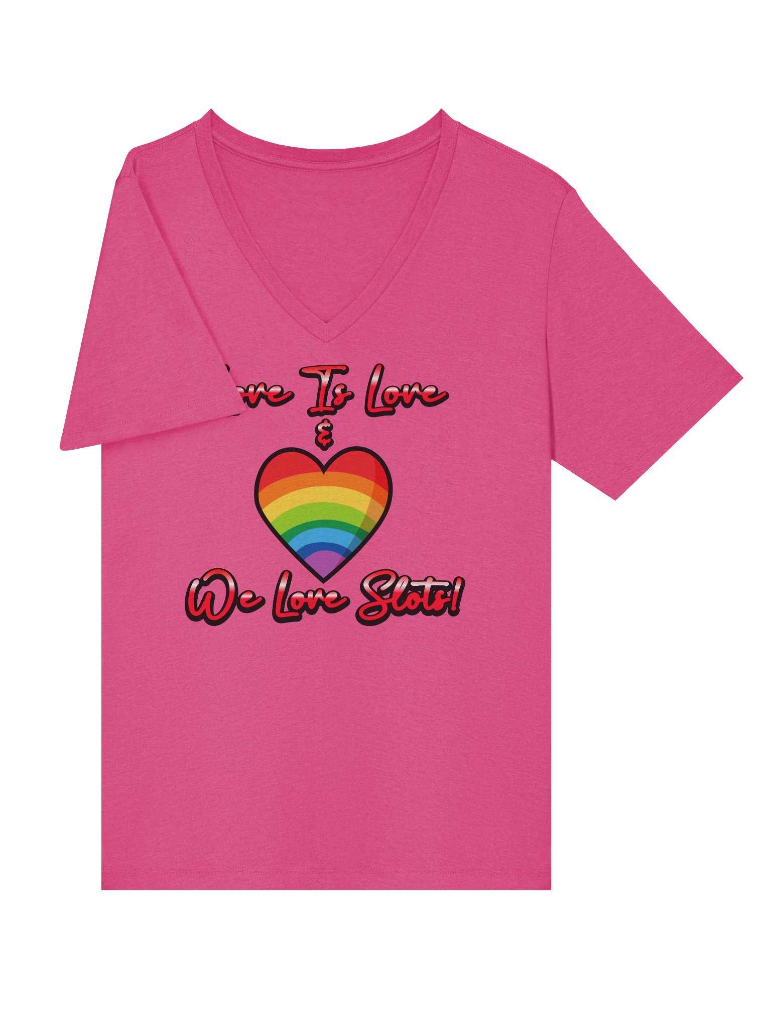 Love Is Love! Women's V-Neck Shirt product image (5)