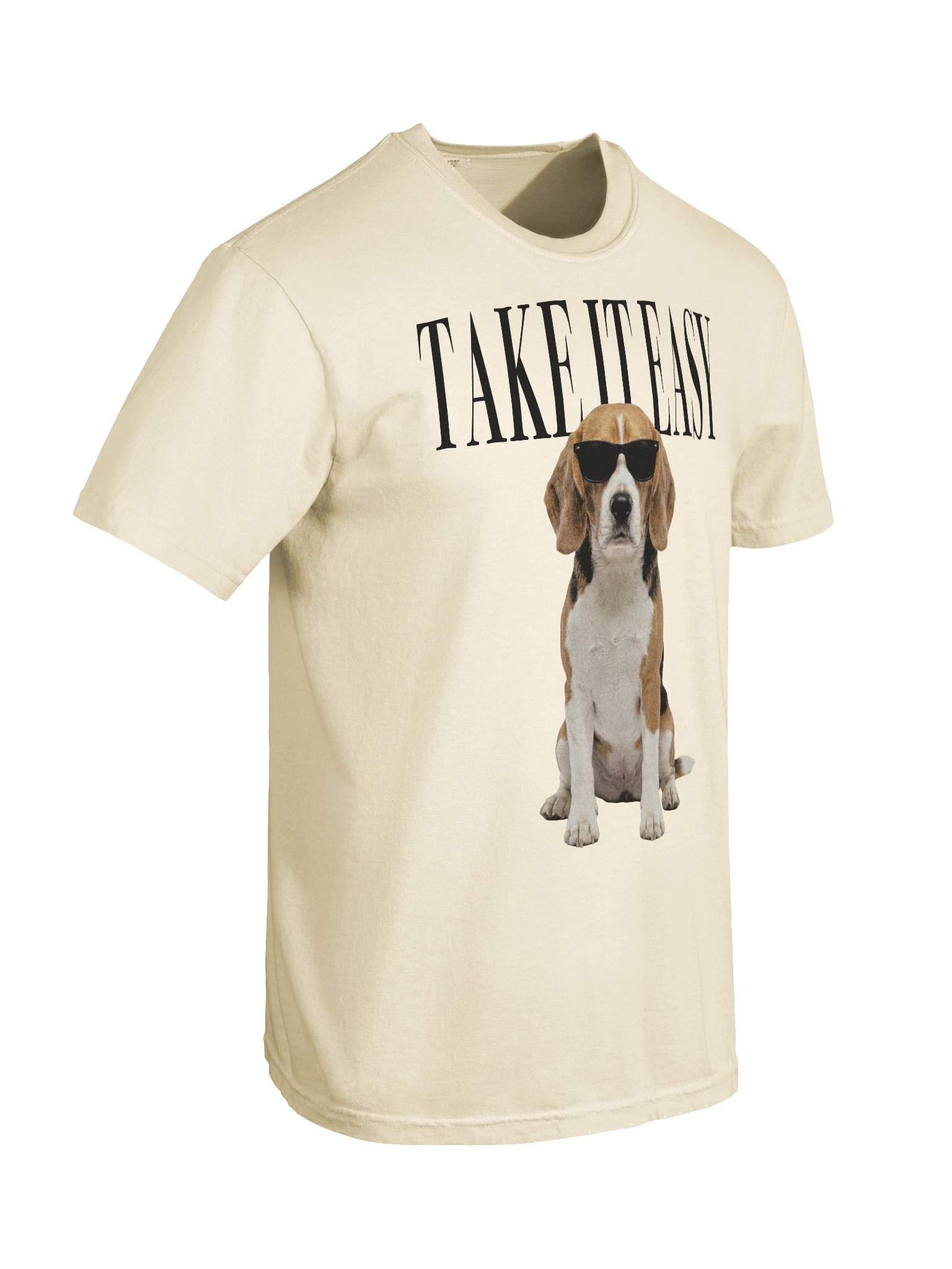 Take It Easy '90s Pop Vintage-Style T-Shirt for Beagle Owners product image (11)