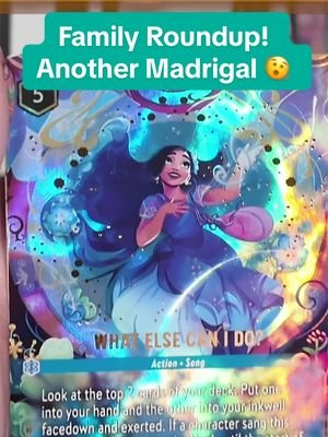 Another…Madrigal? Box 5/7 of our Wilds Unknown unboxing series is up our YouTube channel! Between Preston and John, we got Madrigal fever 🫨 🔗 in bio to our full unboxing series on YouTube!  #Lorcana #Lorcanacreators #lorcanacommunity