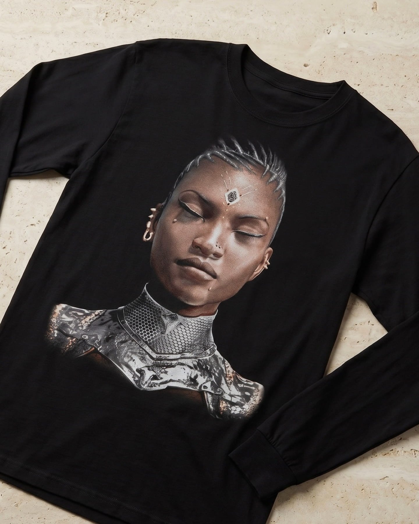 Queen Amanikhatashan · Comfort Colors Garment-Dyed Long Sleeve T-Shirt product image (2)