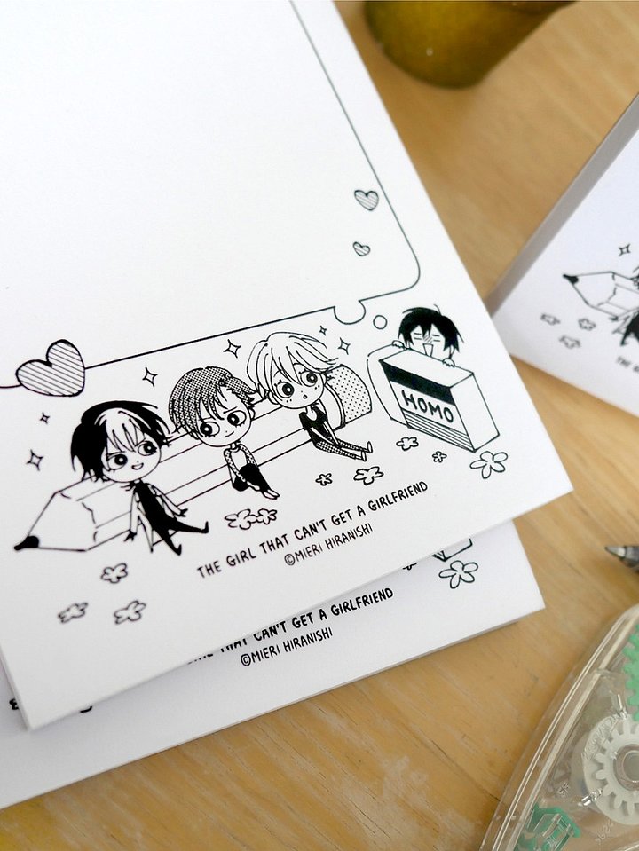 Notepad - The Girl That Can't Get a Girlfriend product image (2)