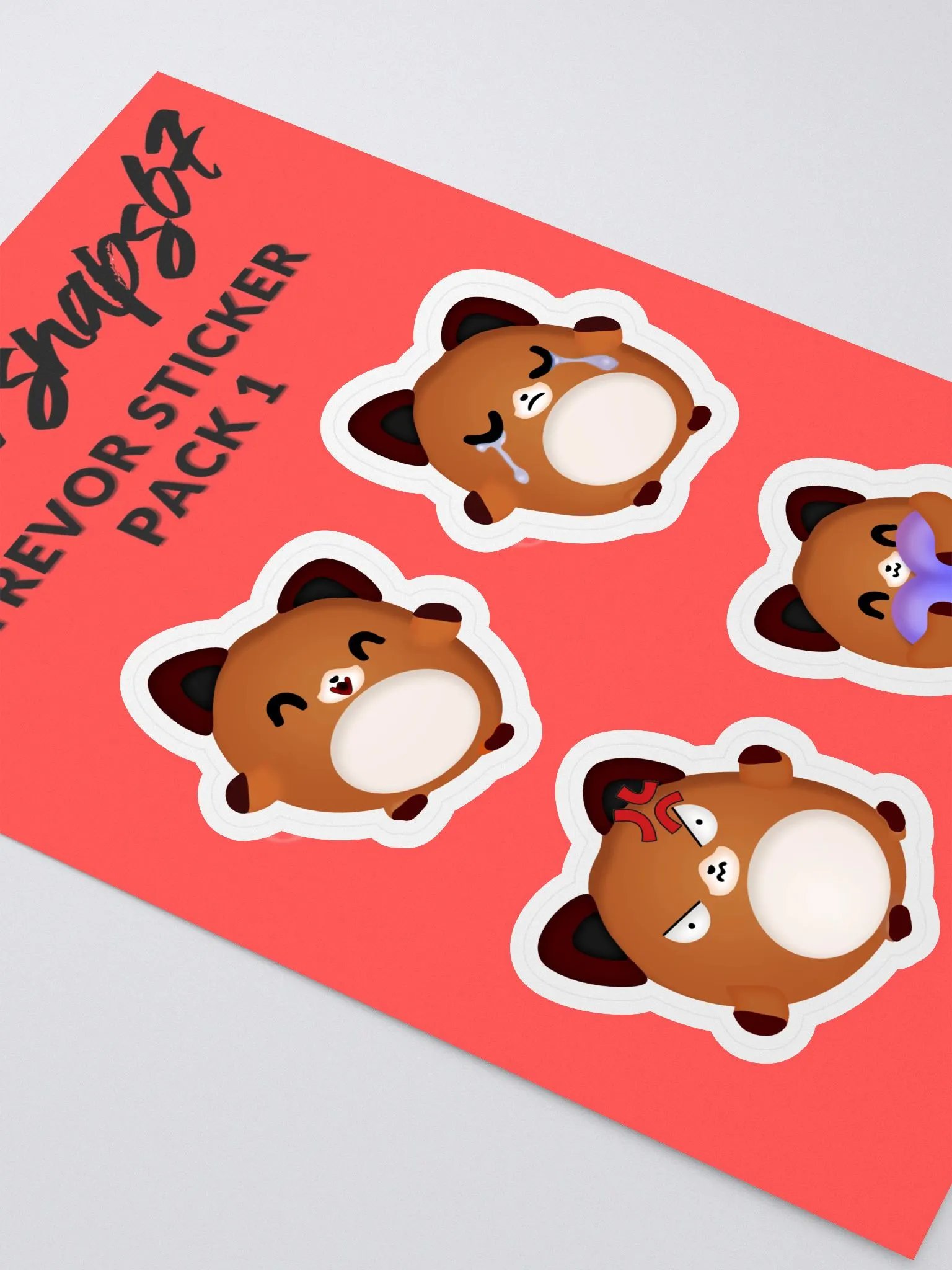 Trevor Sticker Pack 1 product image (2)