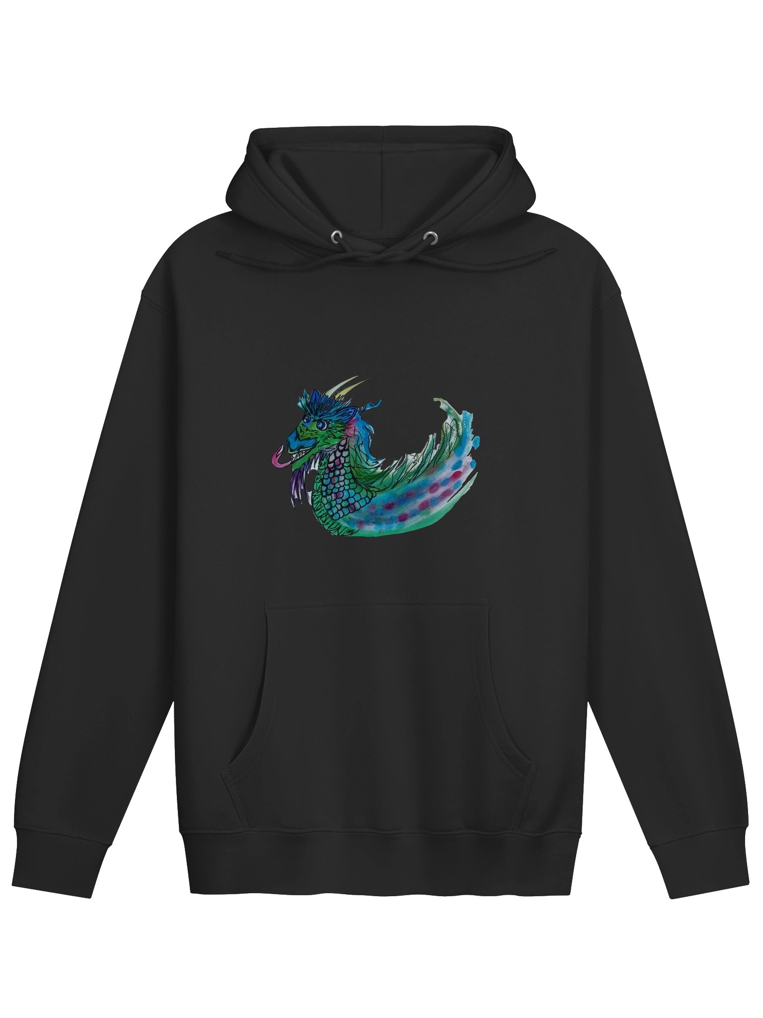 Colorful Ink Dragon Hoodie product image (1)