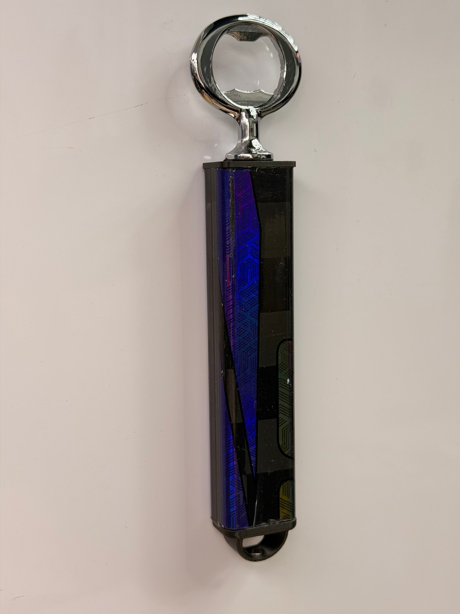 Enforcer Hockey Stick Bottle Opener - The Void Portal (Game-Worn) product image (3)