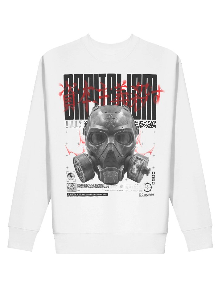 CAPITALISM KILLS SWEATSHIRT product image (2)