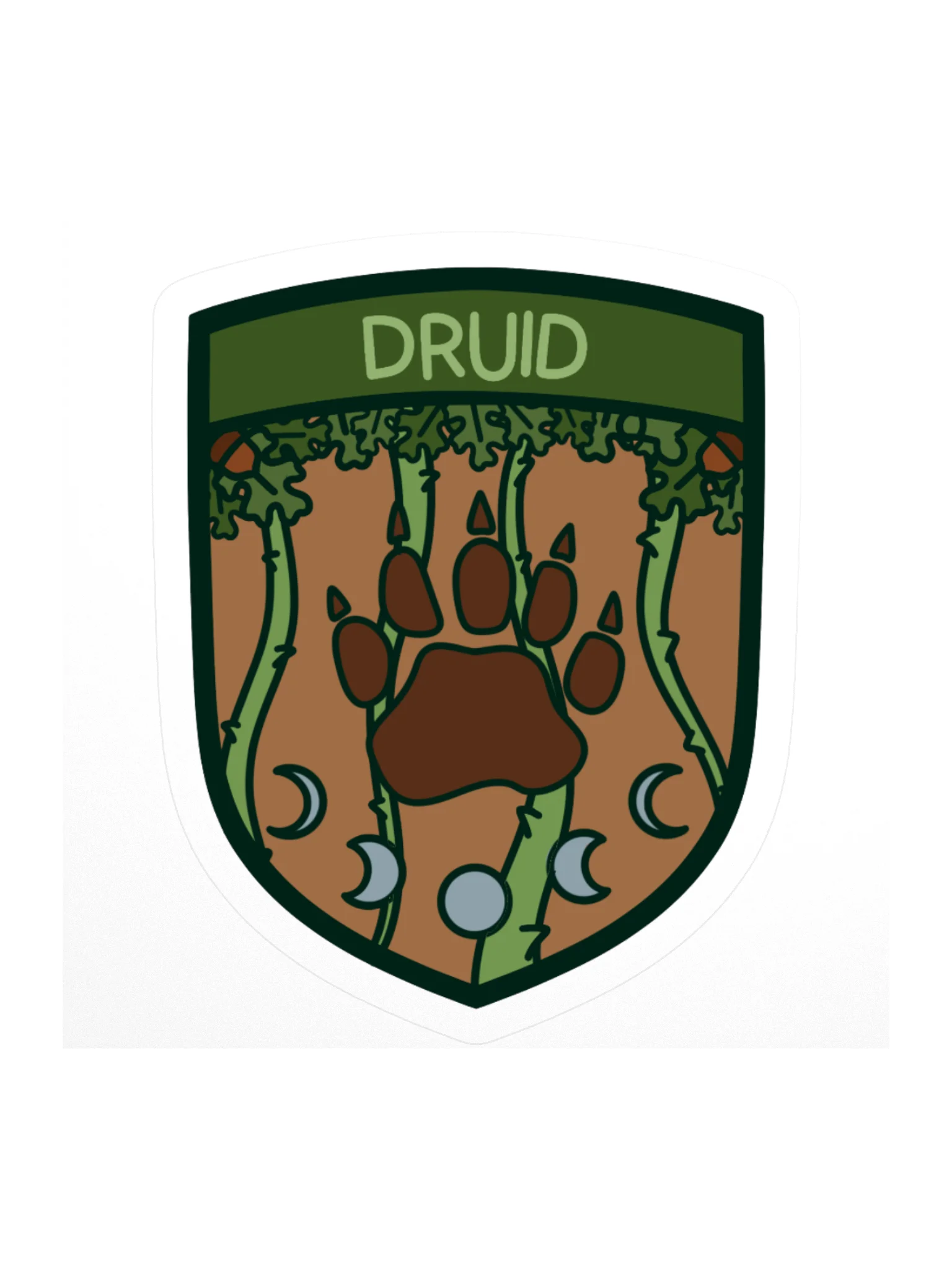 Druid Emblem Sticker product image (1)