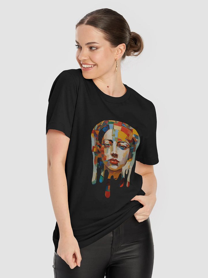 Drip Colorful Portrait T-Shirt #730 product image (2)